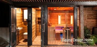 Komfort Sauna mit Infrarottherapie Komfort Sauna mit Infrarottherapie
