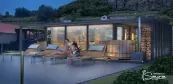 Wellness Saunahaus mit Terrasse Wagram Wellness Saunahaus mit Terrasse Wagram