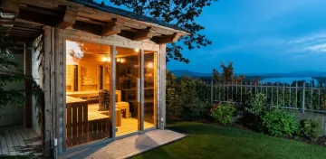 Aussensauna Herstellung, Design Aussensauna Wien