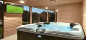 Massage Pool, Gartensauna Massage Pool, Gartensauna