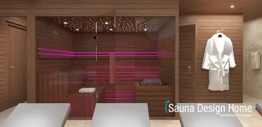 Individuelles Wellness Saunahaus