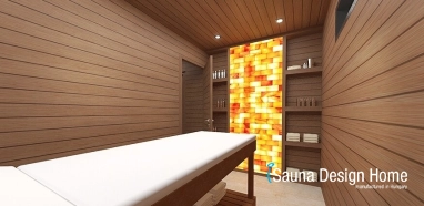 Wellness Gartenhaus mit Sauna