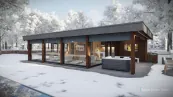 Horizont Ruhehaus Winterausführung Horizont Ruhehaus Winterausführung