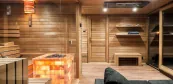 Komfort Garten Saunahaus mit Relaxraum Komfort Garten Saunahaus mit Relaxraum
