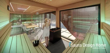 Individuelles Saunahaus Planung