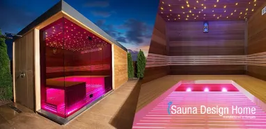 Finnische Sauna im Minimalstil, Saunahaus Wien