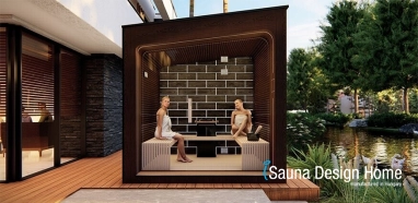 Modern Sauna Herstellung