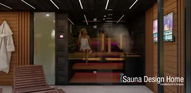 Kombinierte Saunabau