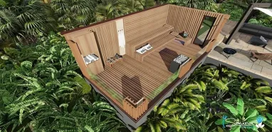 iSauna Design, Innenarchitektur