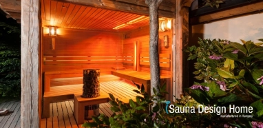 Kombinierte Aussensauna mit Infrarotstrahler Graz