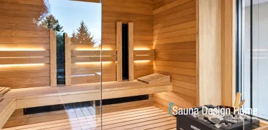 Finnische Sauna mit Infrarot Finnische Sauna mit Infrarot