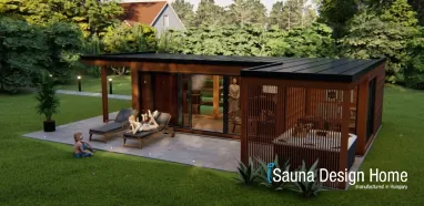 Individuelles Modern Saunahaus