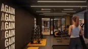 Erholungsbereich im Fitnessstudio Erholungsbereich im Fitnessstudio