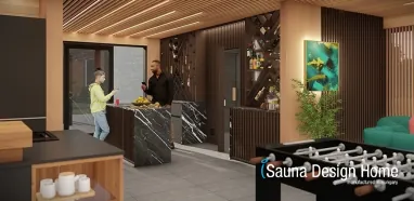 Premium Wellness Saunahaus, Wellness Wohnhaus