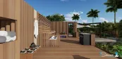 Explosionszeichnung, iSauna Interieur Design