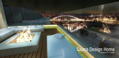 Lounge Terrasse Planung, Bau
