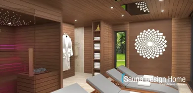 Saunahaus Planung und Herstellung