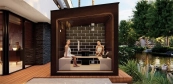Modern Sauna Herstellung