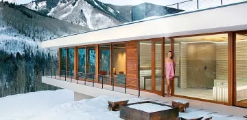 Wellness Saunahaus im Skiparadies, Saunabau Saalbach-Hinterglemm