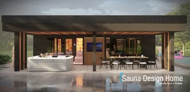 Premium Wellness Saunahaus, Wellness Wohnhaus