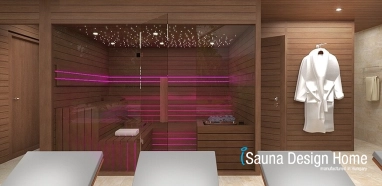 Individuelles Wellness Saunahaus