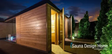 Saunahaus mit Dusche und WC, Gartensauna Wien