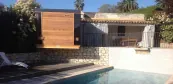 Moderne kombinierte Gartensauna Wien Moderne kombinierte Gartensauna Wien
