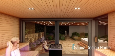 Luxus sauna
