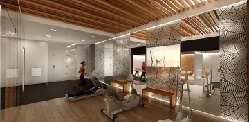 Luxus-Fitnessstudio