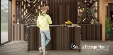 Premium Wellness Saunahaus, Wellness Wohnhaus