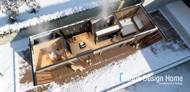 Schlafbereich im Wellness Rückzugsort mit Tageslicht Schlafbereich im Wellness Rückzugsort mit Tageslicht