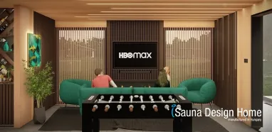 Premium Wellness Saunahaus, Wellness Wohnhaus