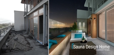 Gartensauna Wellness Terrasse Wörthersee