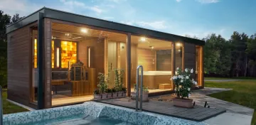 Gartensauna - Ihre private Wellness Oase für mehrere Generationen konzipiert