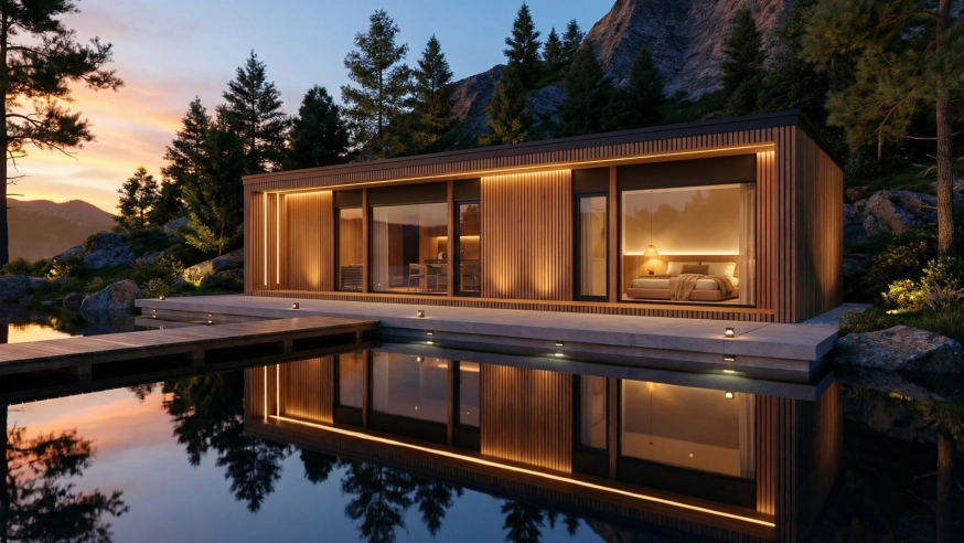 Minihauser von iSauna Design