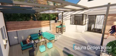 Wellness Terrasse 3D Schauplan Wellness Terrasse 3D Schauplan