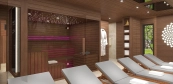 Luxus Saunahaus mit Relaxraum