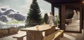 Individuelle Sauna aus Massivholz Individuelle Sauna aus Massivholz