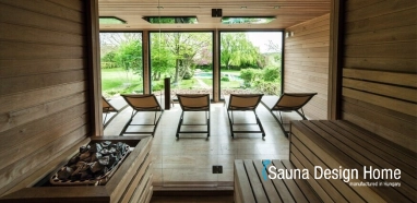 Individuelles Wellness Saunahaus