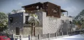 Holz Wandverkleidung für Fassade