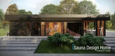 Premium Wellness Saunahaus, Wellness Wohnhaus