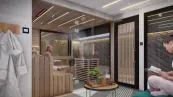 Individuelle Sauna