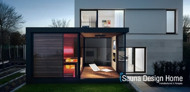 Wellness Saunahaus mit Relax Terrasse