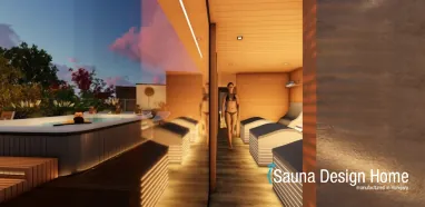 Kombinierte Sauna Planung