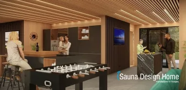 Premium Wellness Saunahaus, Wellness Wohnhaus