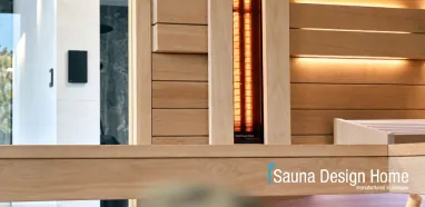 Sauna mit Infrarotpaneel Sauna mit Infrarotpaneel