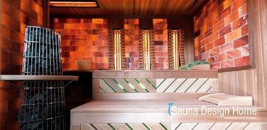 Kombinierte Sauna mit Himalaya Salztherapie