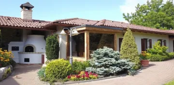 Aussensauna im Garten
