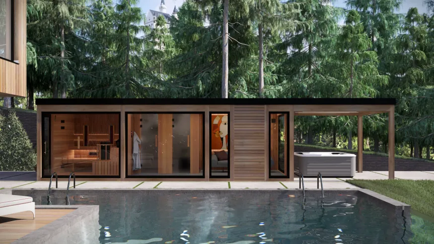 4 Jahreszeiten Sauna Wellness Haus