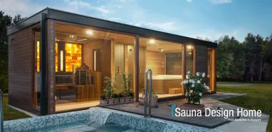 Gartensauna - Ihre private Wellness Oase für mehrere Generationen konzipiert Gartensauna - Ihre private Wellness Oase für mehrere Generationen konzipiert